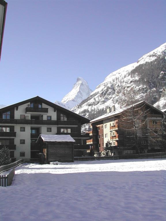 Ferienwohnung Haus Arbgrat Zermatt Exterior foto